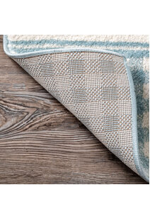 Poppy Moon & Stars Blue Kids Rug