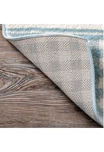 Poppy Moon & Stars Blue Kids Rug