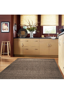 Sara Modern Plain Brown Rug