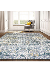 Saul Transitional Medallion Rug