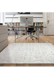 Saul Beige Transitional Floral Rug