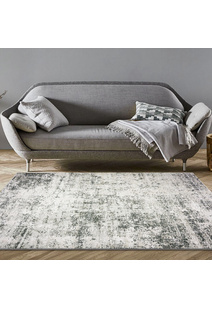 Saul Grey Transitional Rug