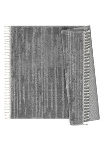 Serenade Grey Striped Rug