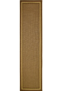 Sama Plain Brown Flatweave Rug