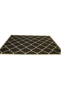 Storm Flatweave Trellis Rug