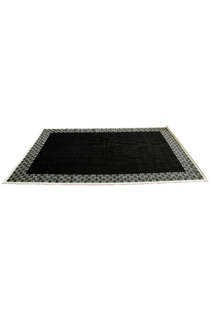 Storm Black Indoor Oudoor Rug