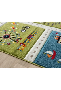 Speedy Kids Town Road Rug