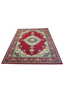Sydney Red Classic Medallion Rug