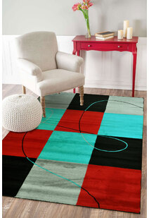 Sky Modern Square Pattern Rug