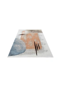 Vivid Contemporary Painterly Rug