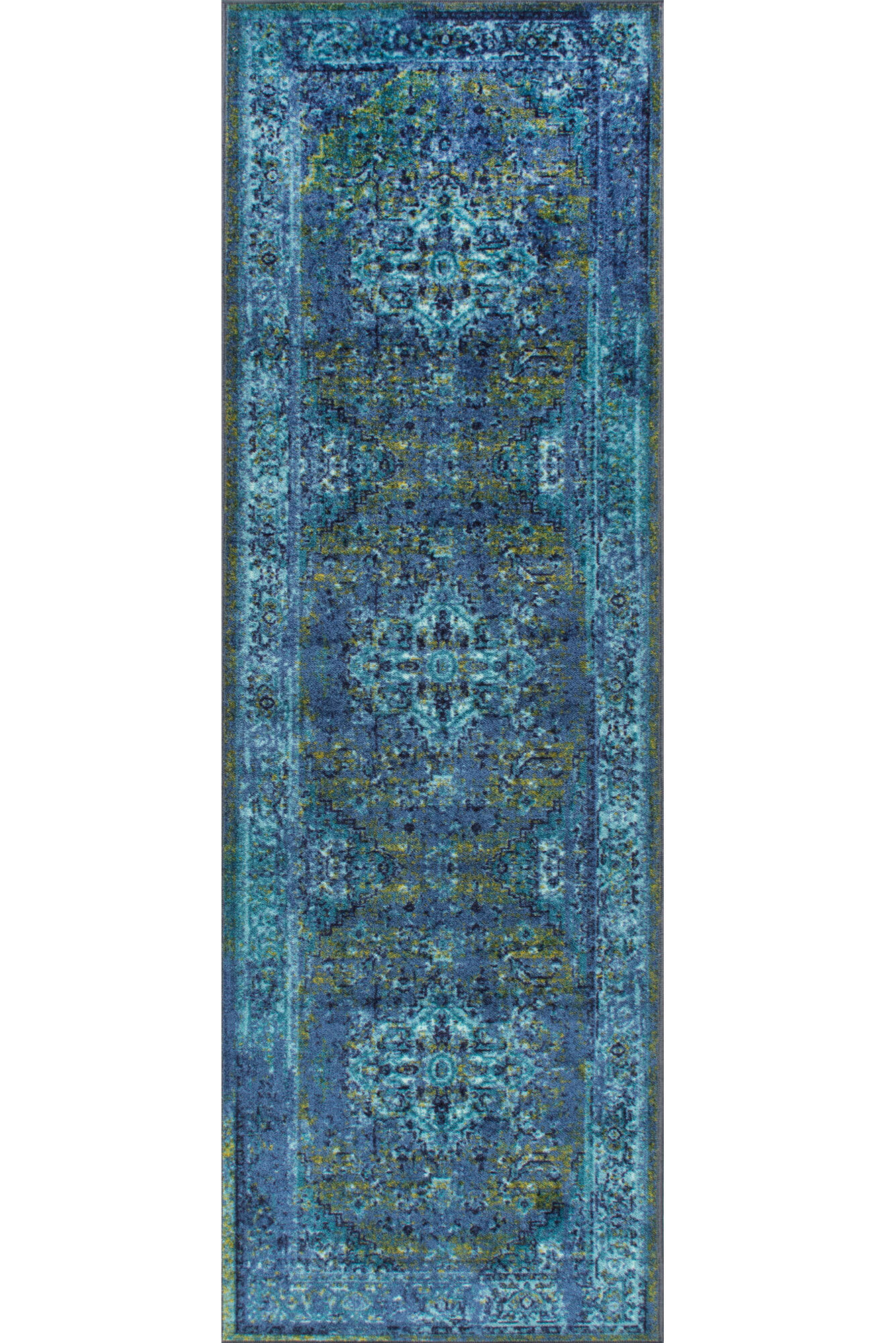 Large View Ellie Overdyed Rubber backed