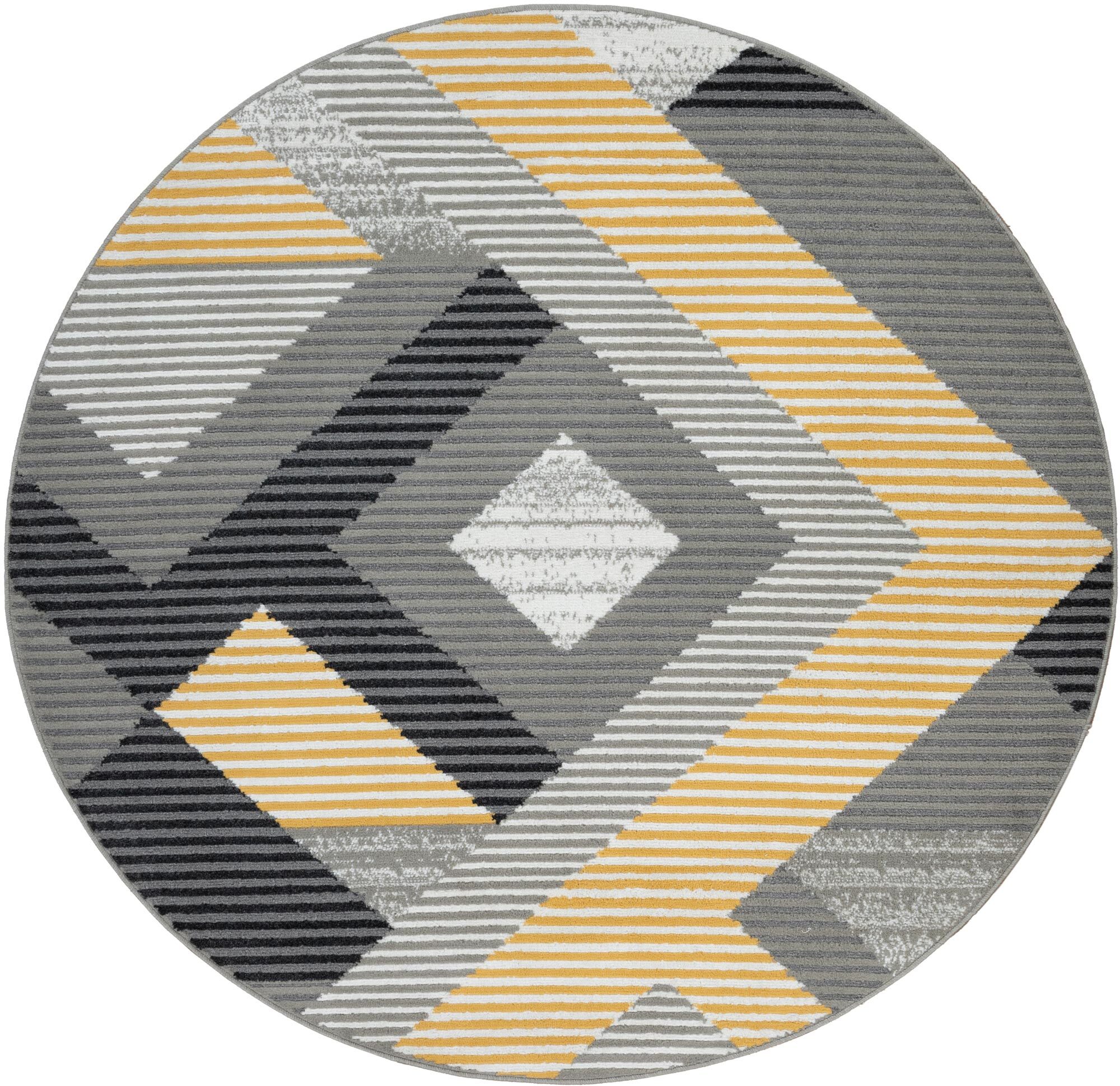 Large View Alfa Geometric Abstract Rug