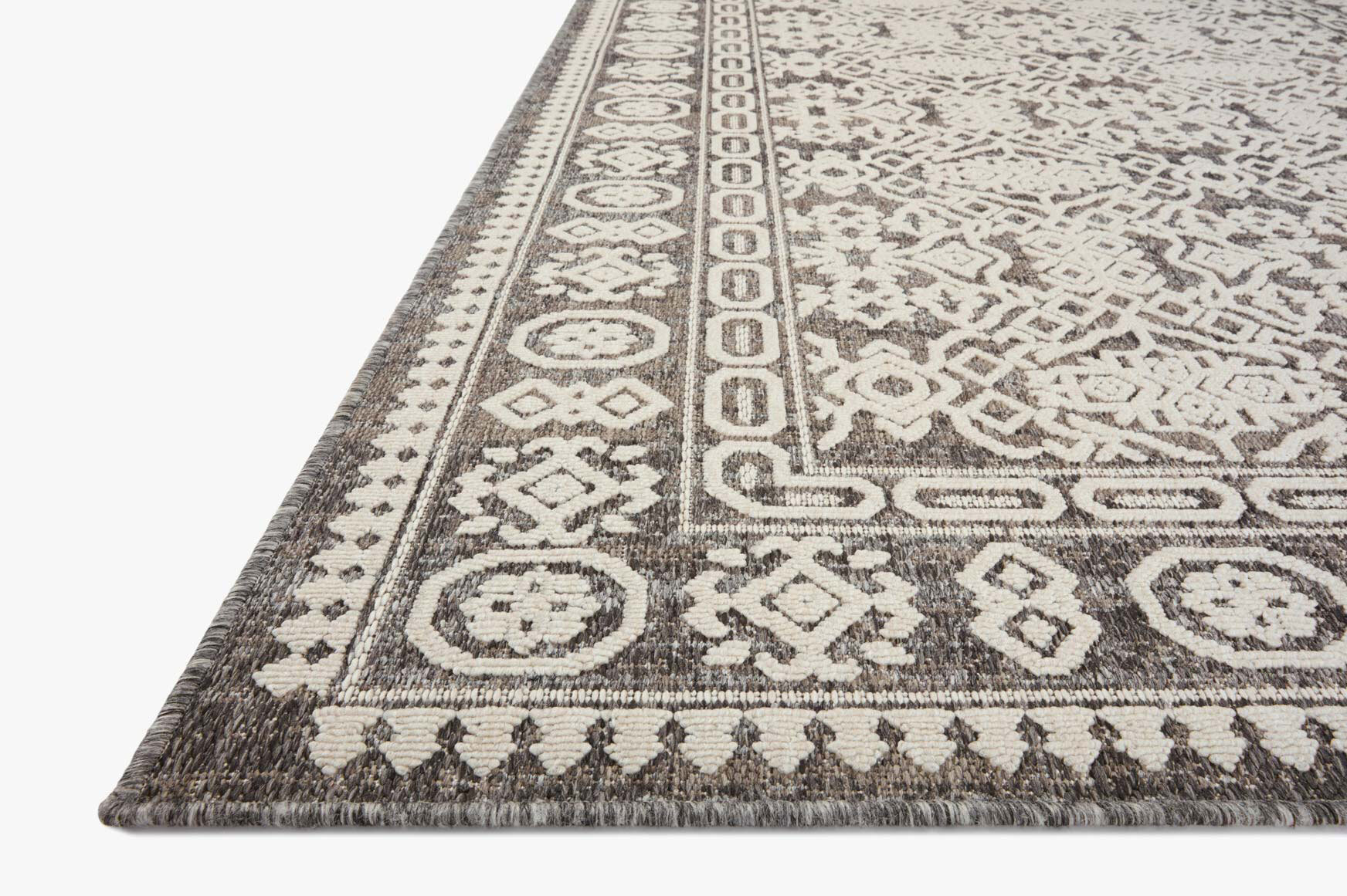 Large View Alfresco Medallion Patio Rug