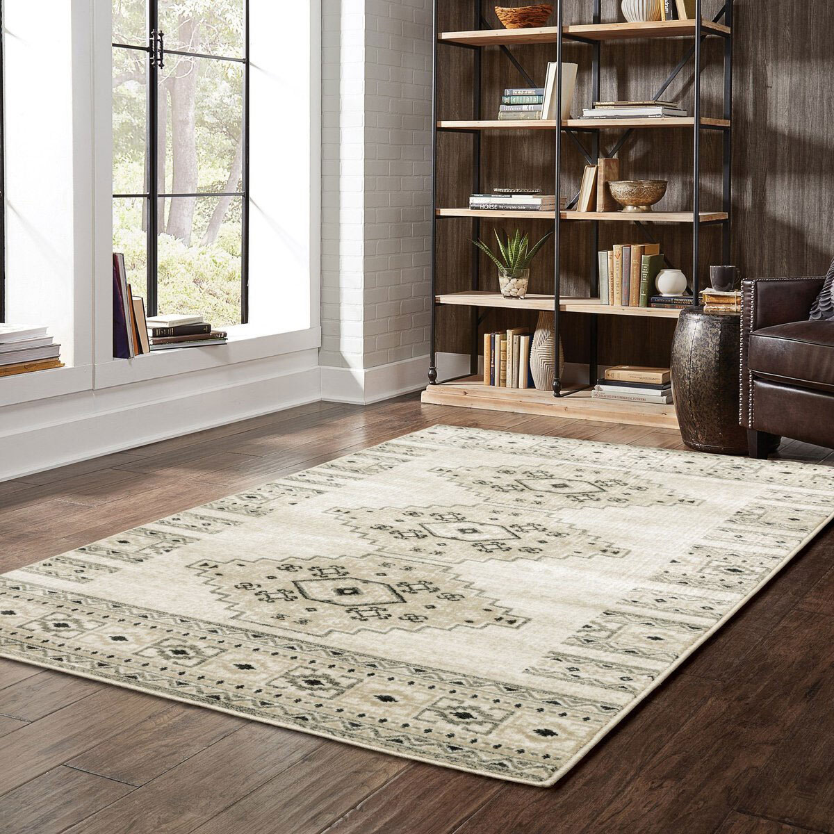 Adel Contemporary Medallion Rug