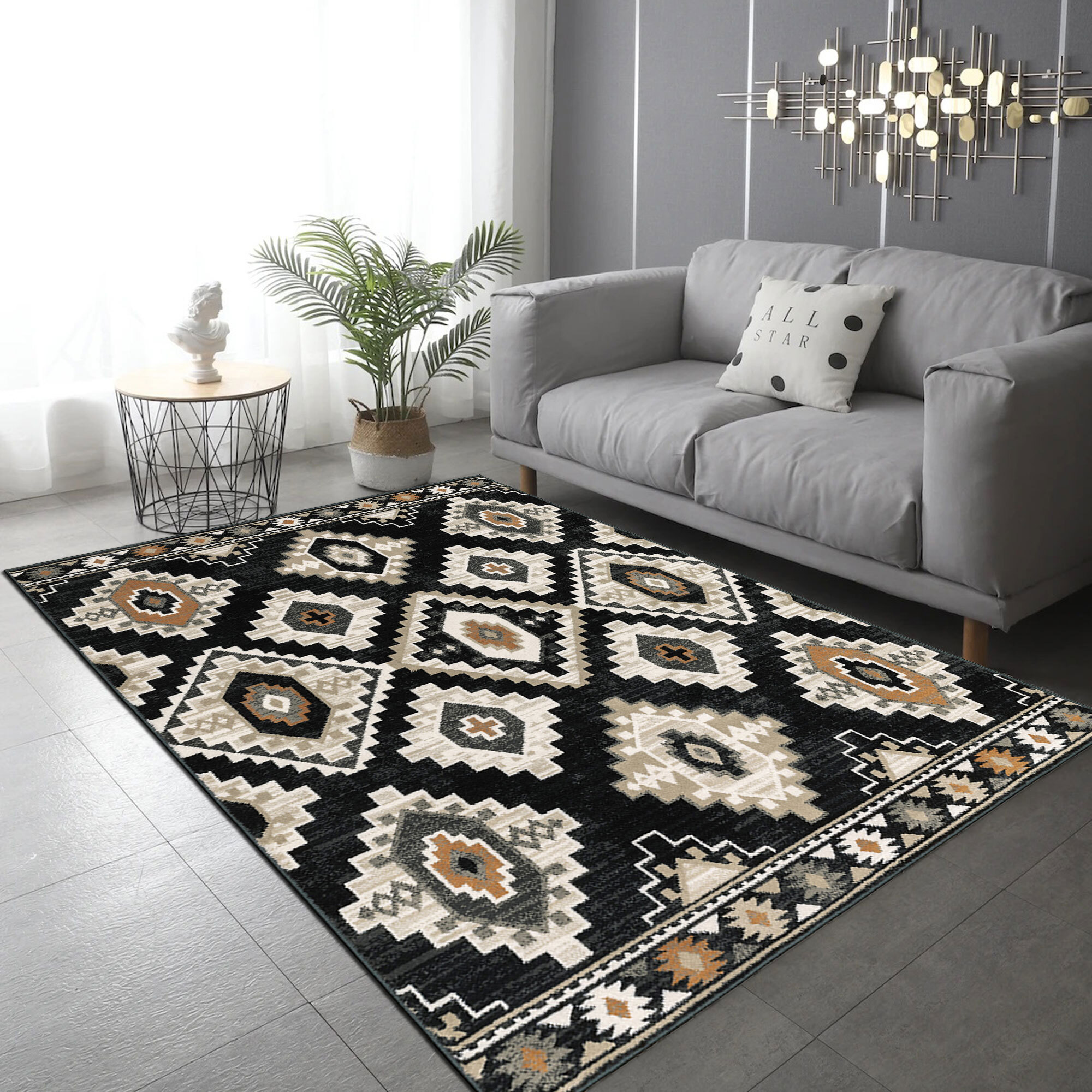 Adel Geometric Contemporary Rug