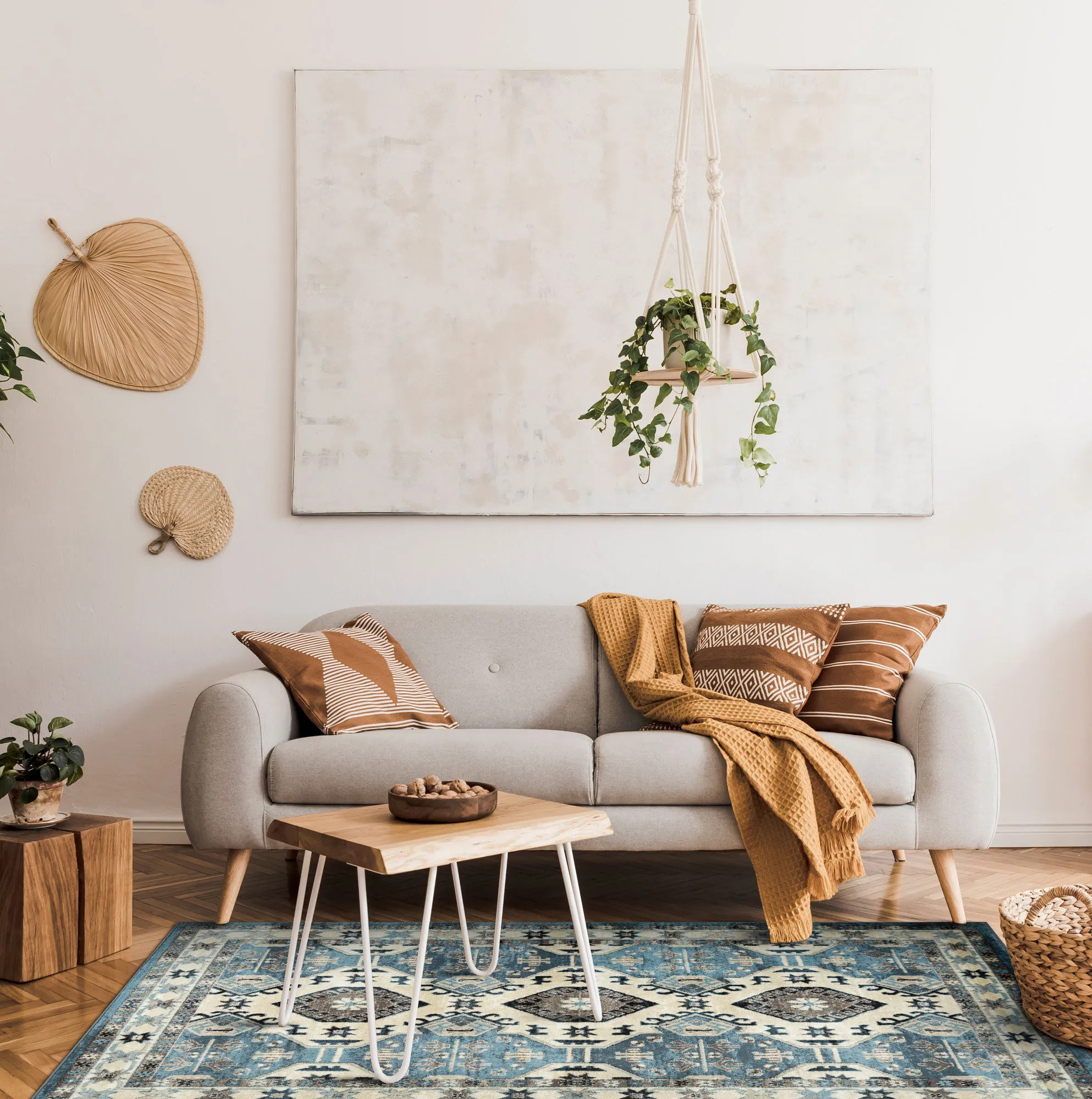 Bliss Traditional Geometric Rug