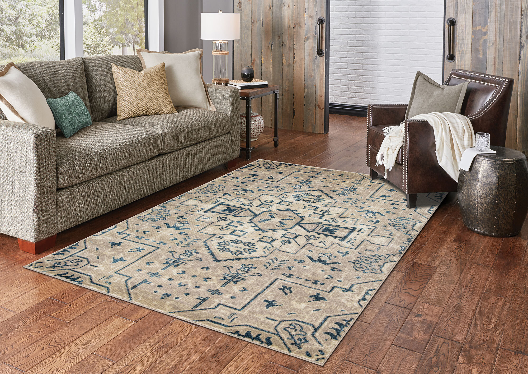 Bliss Traditional Medallion Rug