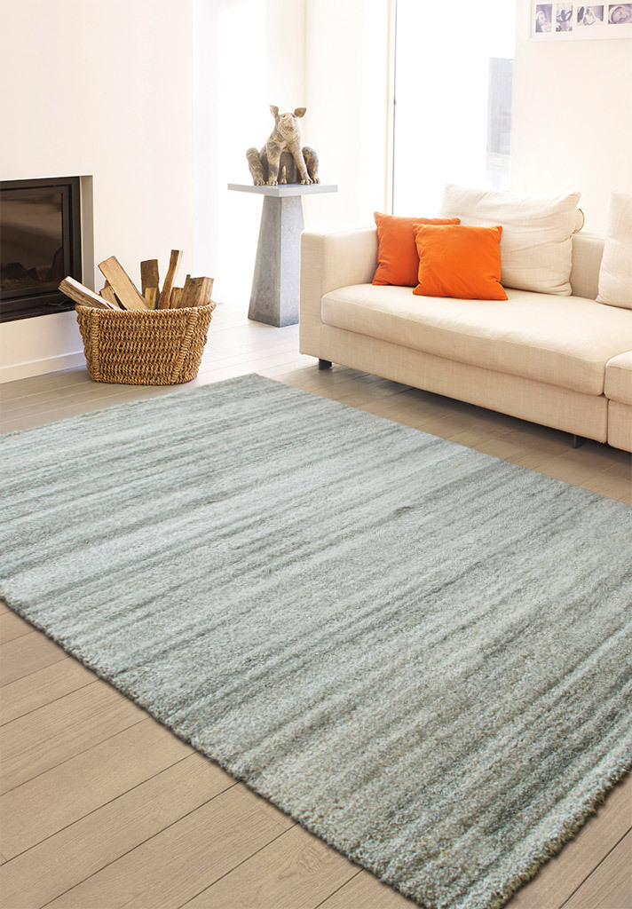 Large View Bergamo Striped Modern Rug