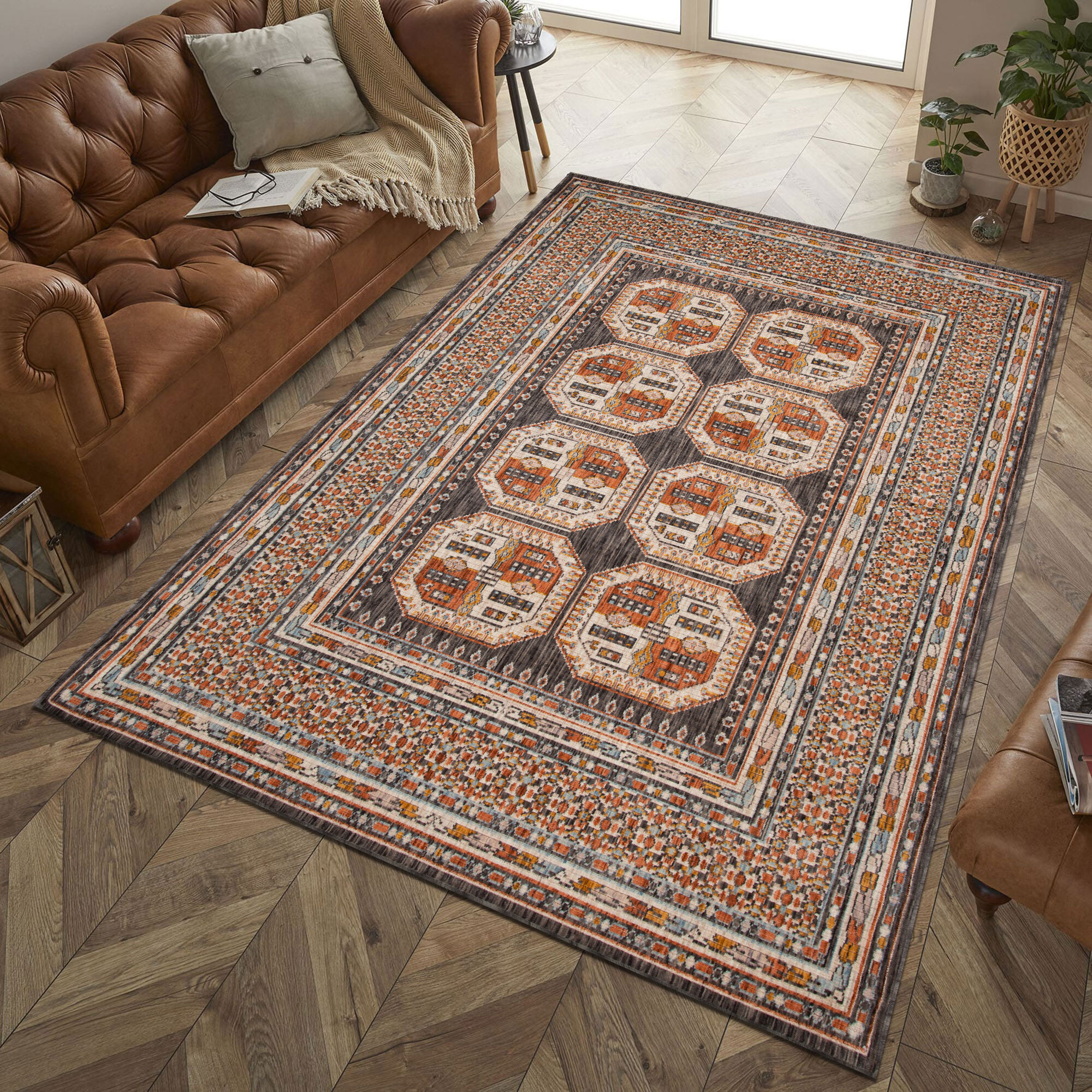 Large View Bokhara Traditional Wool Rug