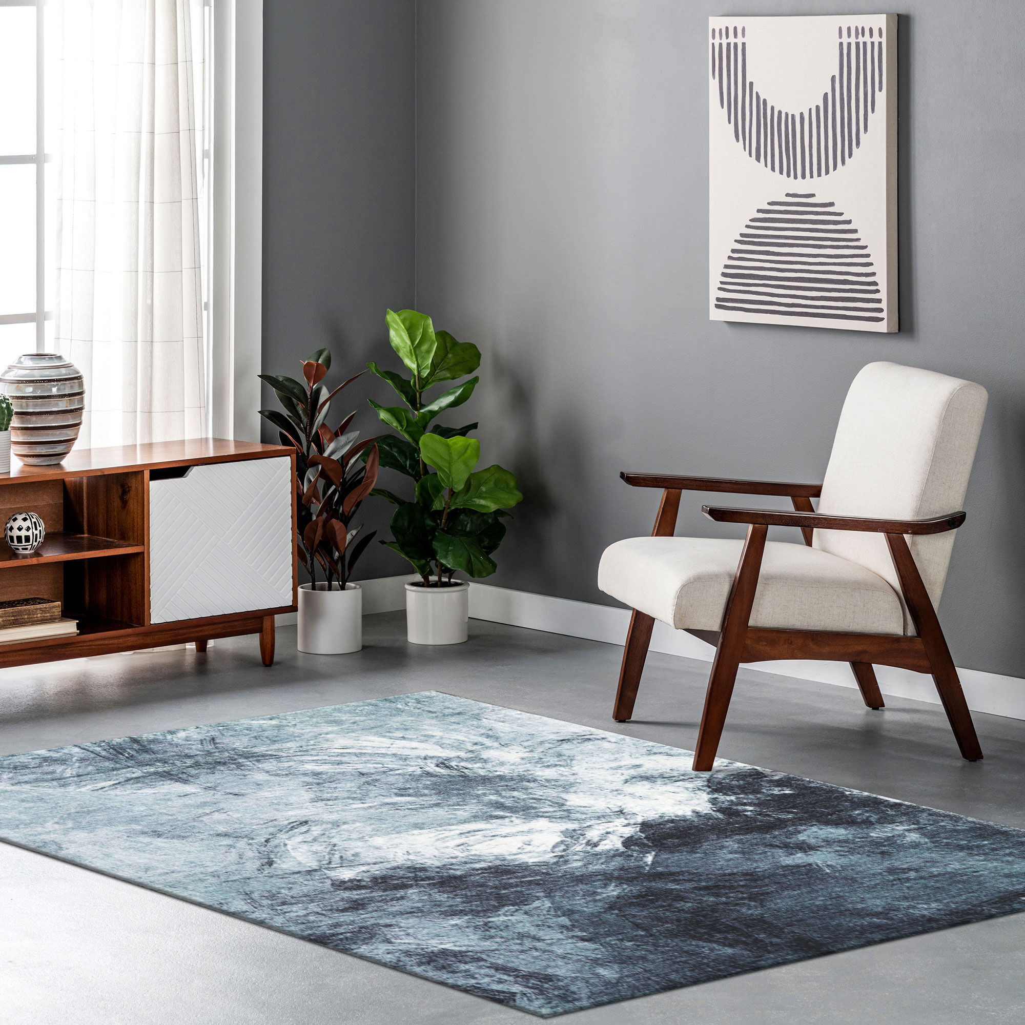 Large View Cato Contemporary Abstract Rug