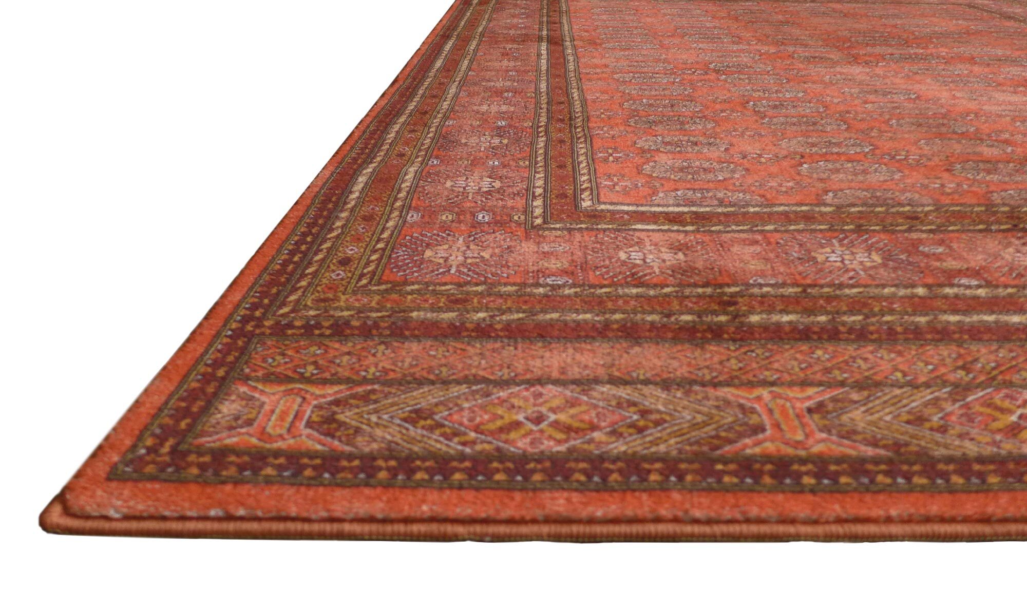 Large View Cato Traditional Geometric Rug