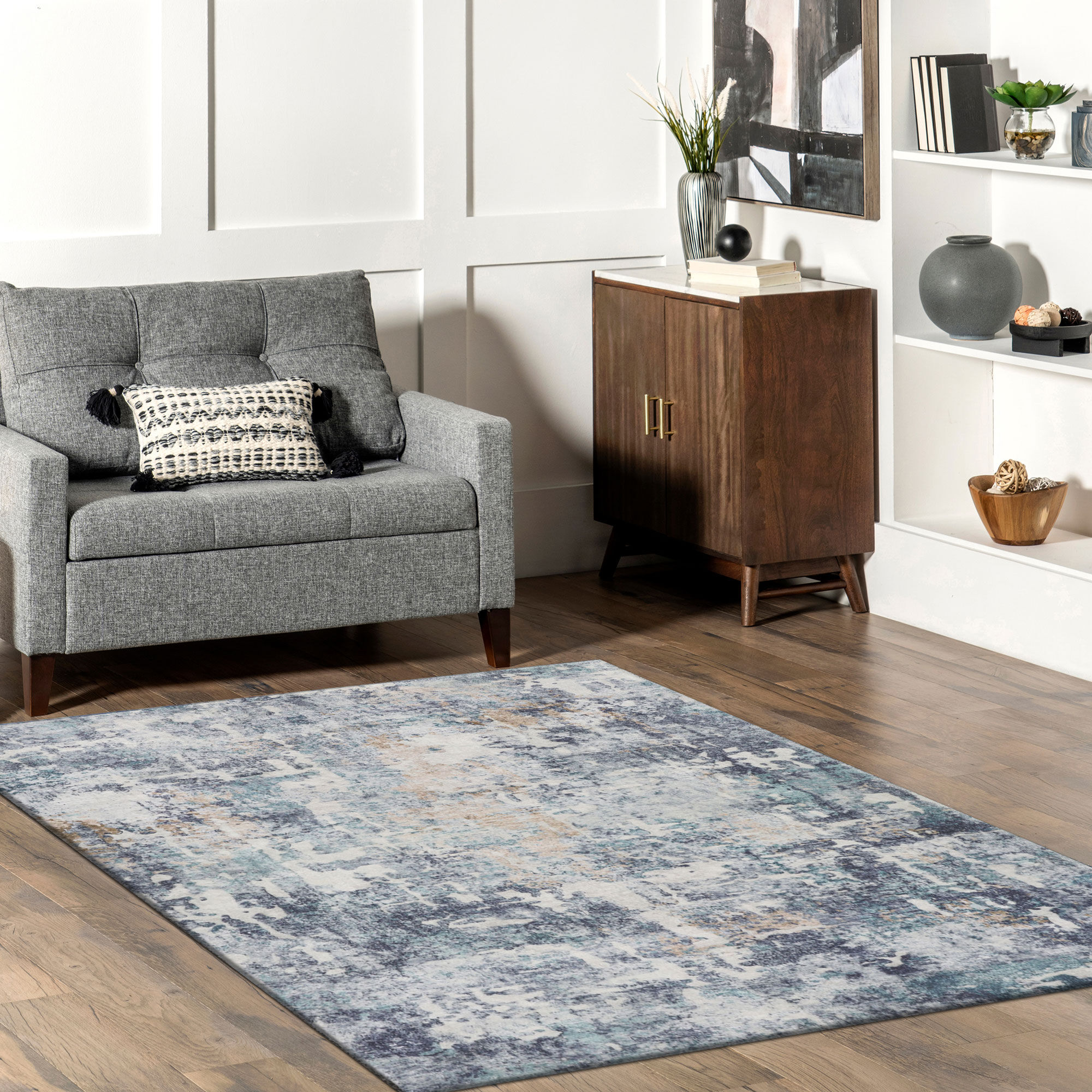 Large View Cato Contemporary Abstract Rug