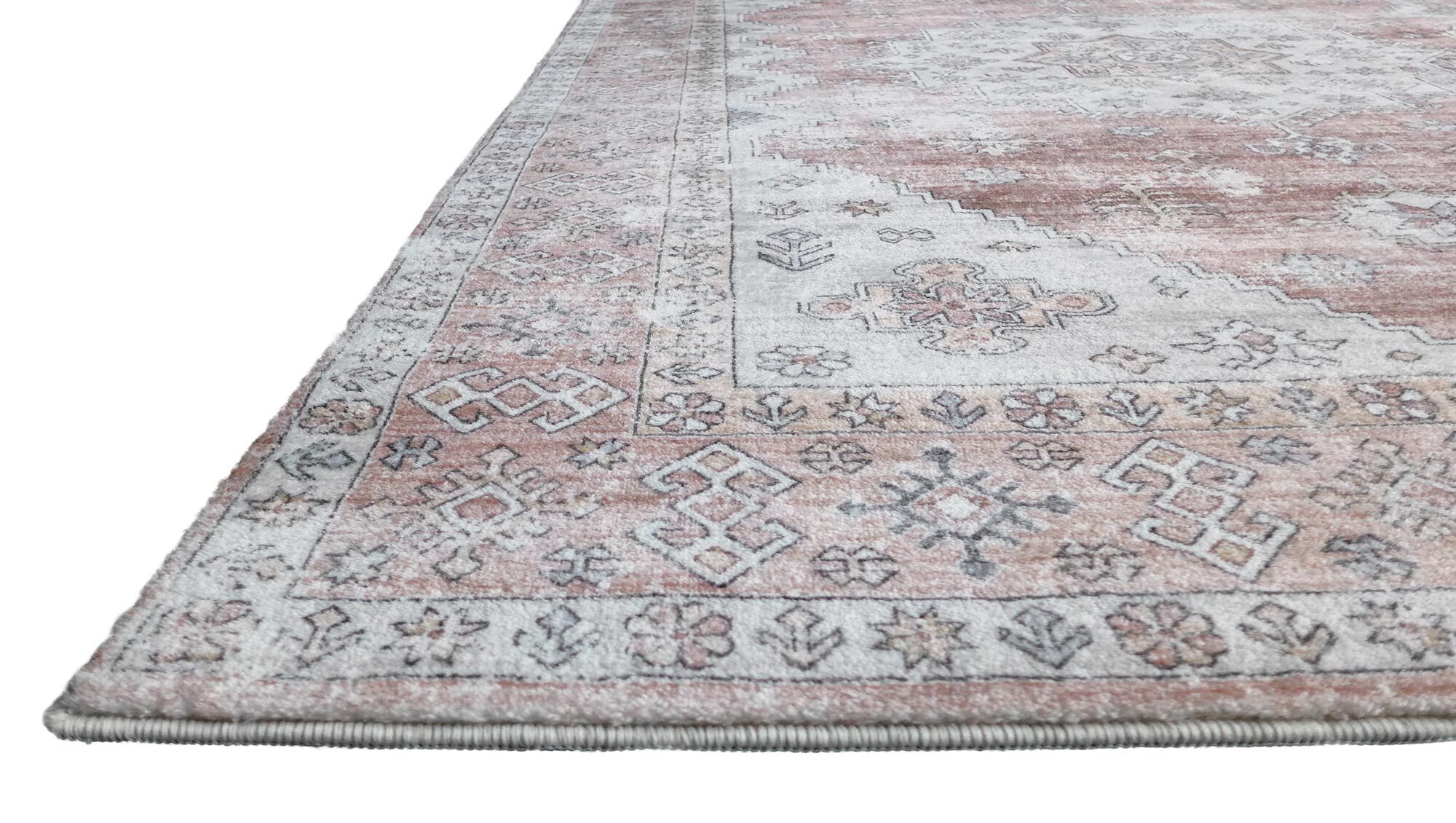 Large View Cato Traditional Medallion Rug
