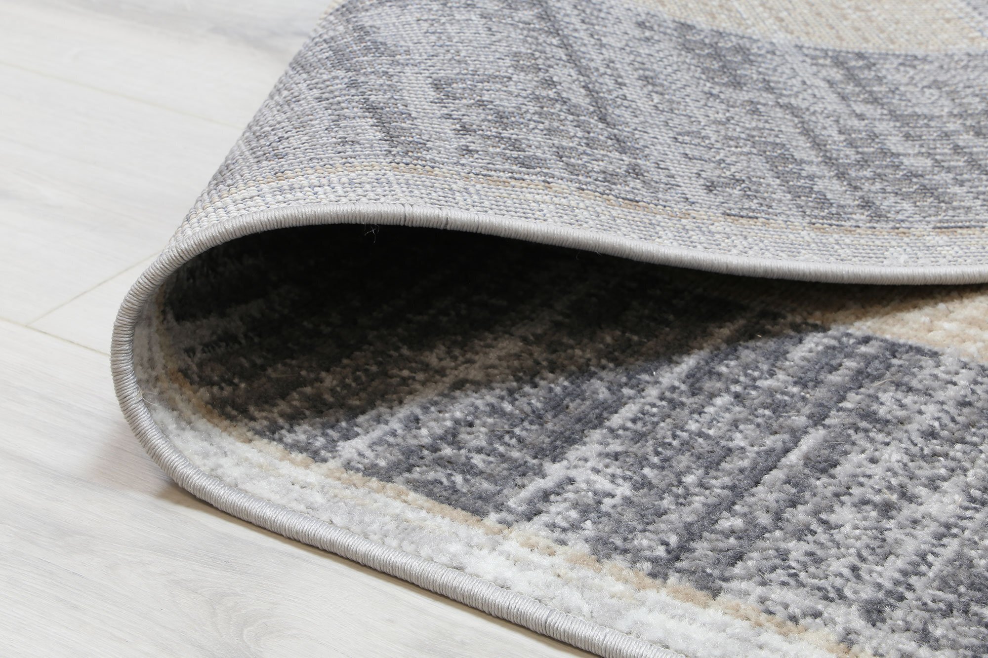 Large View Casa Modern Border Rug