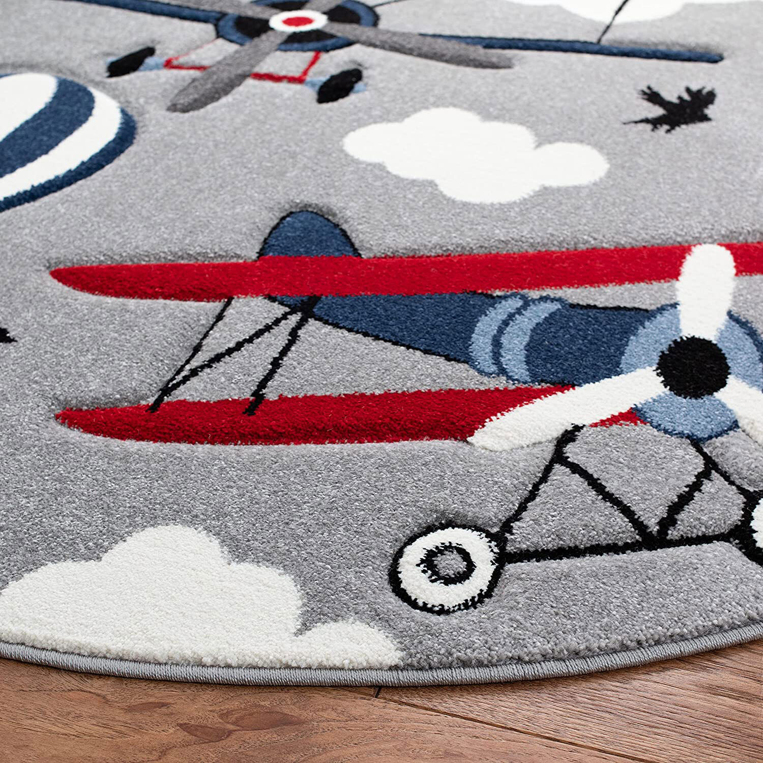 Charlie Biplane / Airplane Kids Rug