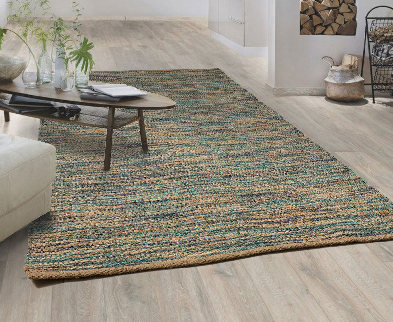 Claire Hemp & Chindi Rug