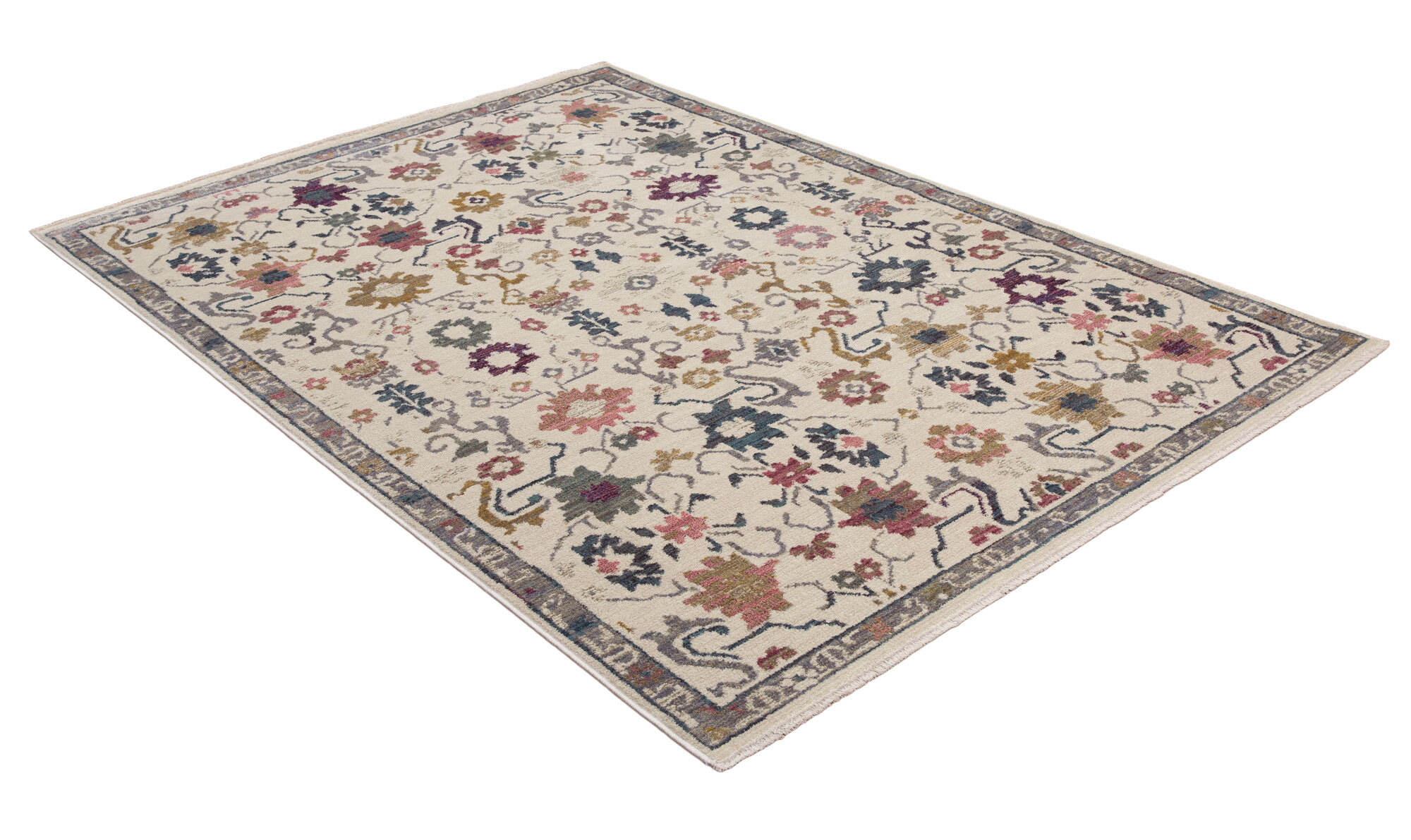 Large View Cora Traditional Floral Motif Rug