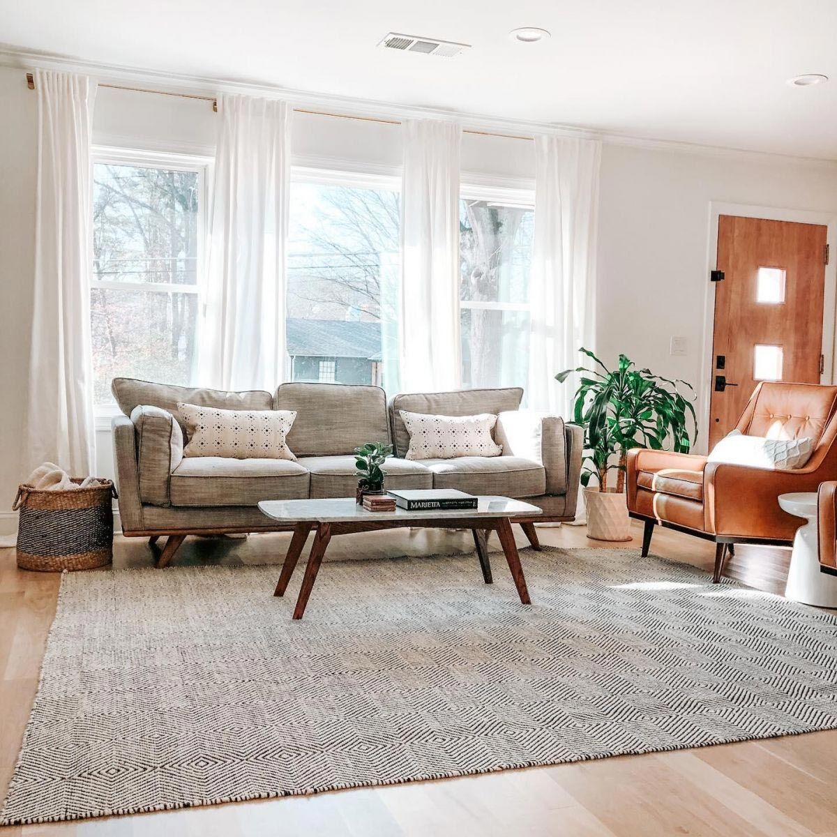 Dhurrie Hand Woven Wool Rug
