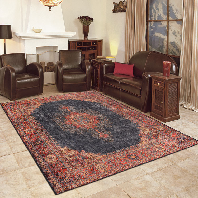 Diva Classic Navy Overdyed Rug