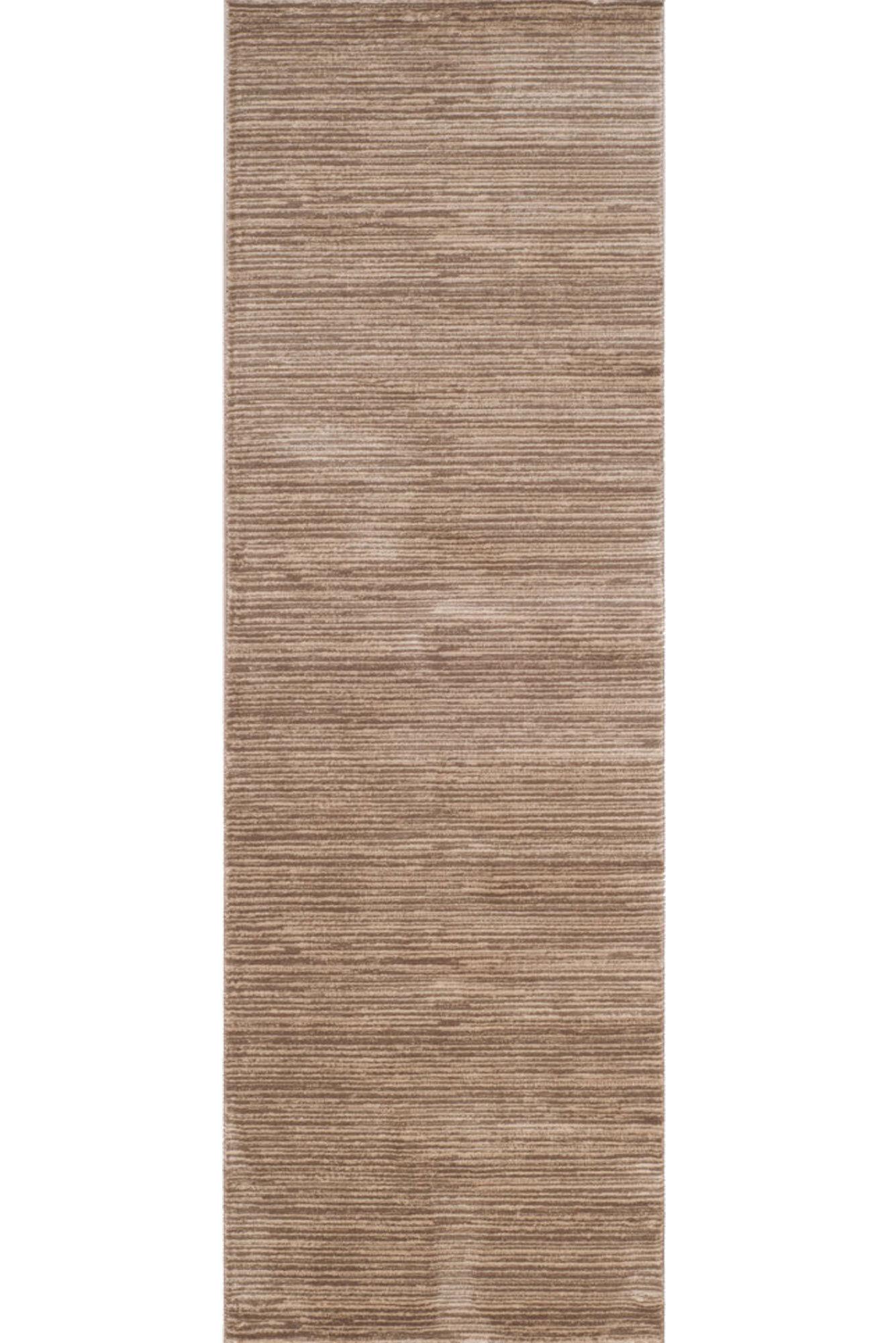 Large View Domani Modern Plain Brown Rug