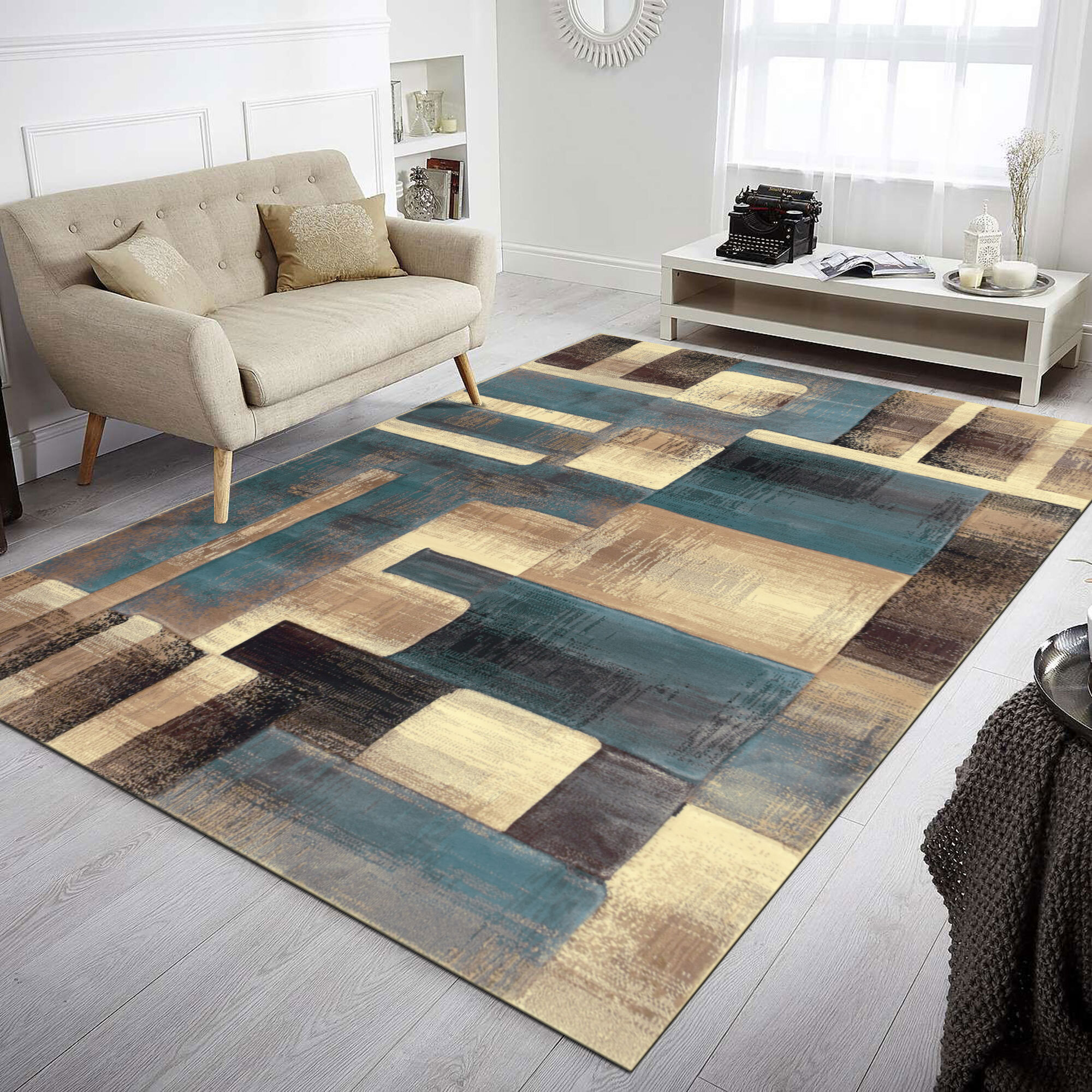 Eliza Modern Carved Abstract Rug