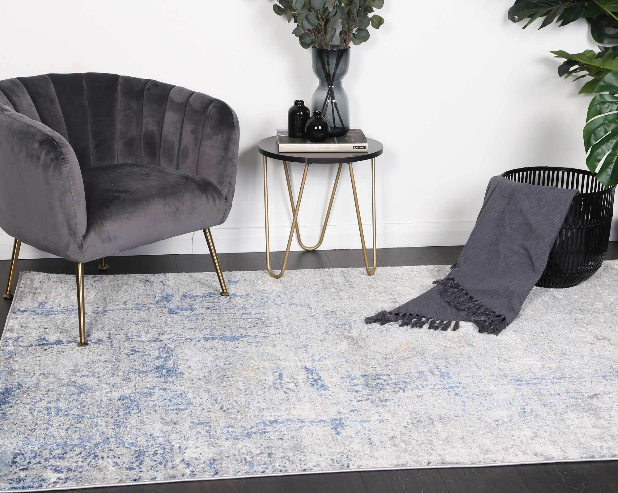 Elvis Contemporary Overdyed Rug