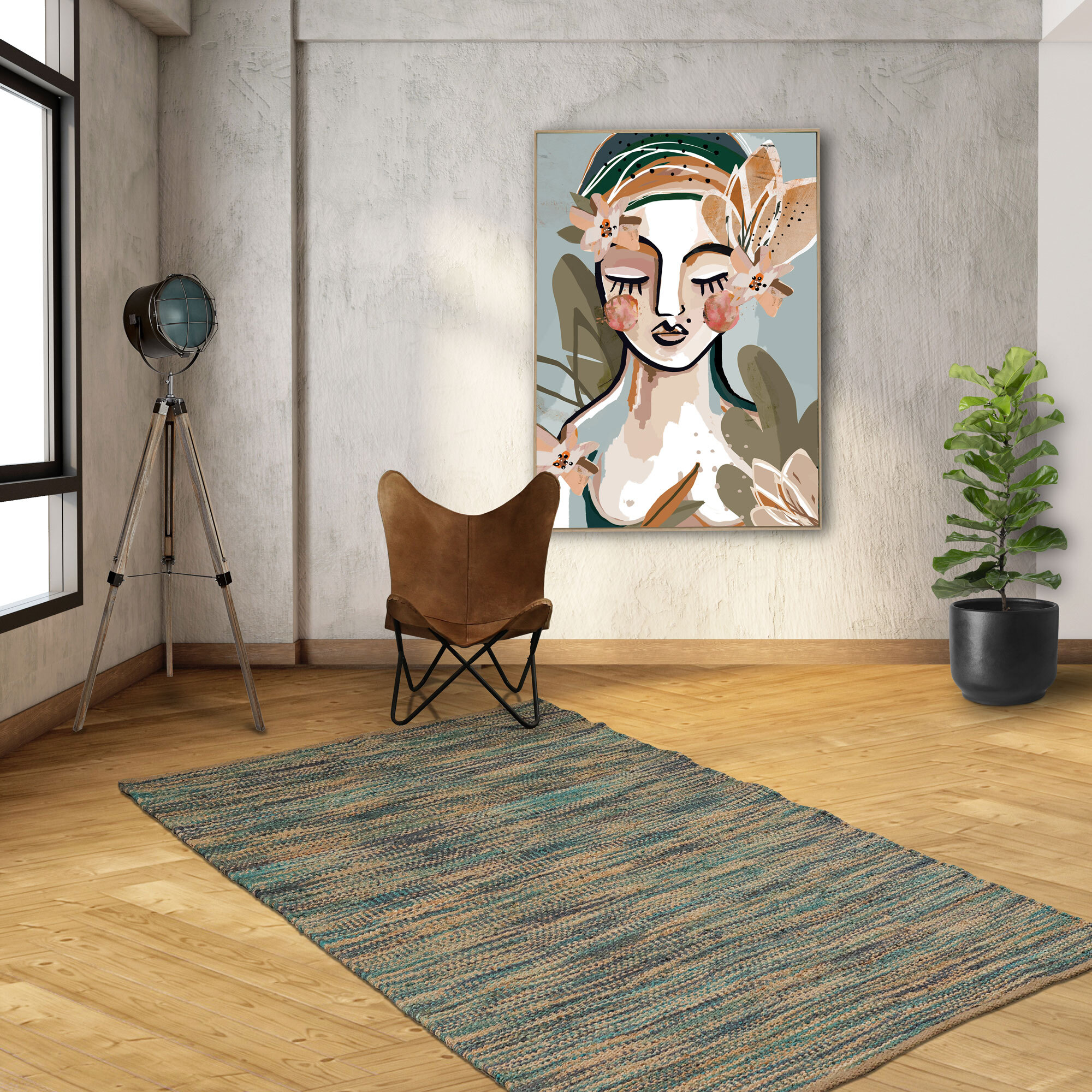 Large View Franklin Reversible Rug
