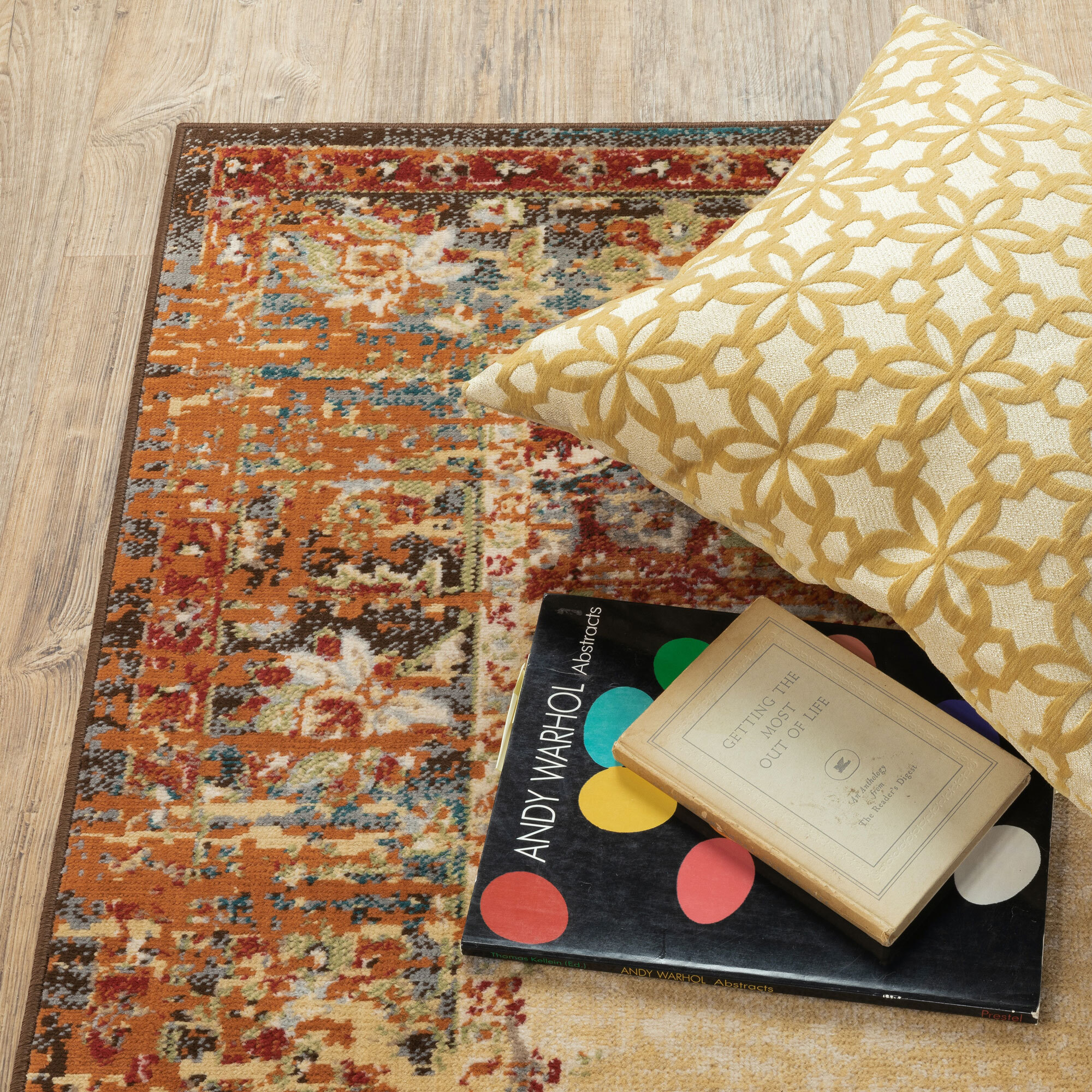 Large View Fred Traditional Medallion Rug