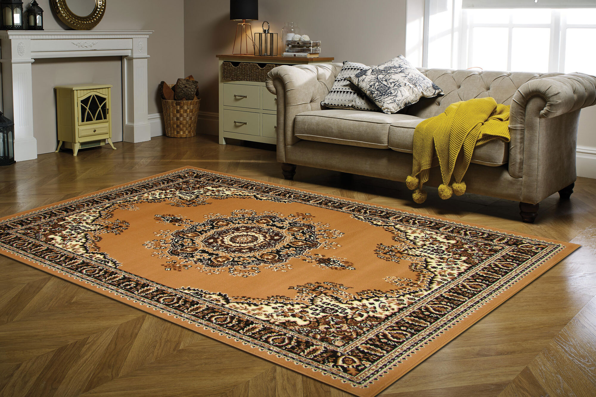 Gil Tan Traditional Medallion Rug