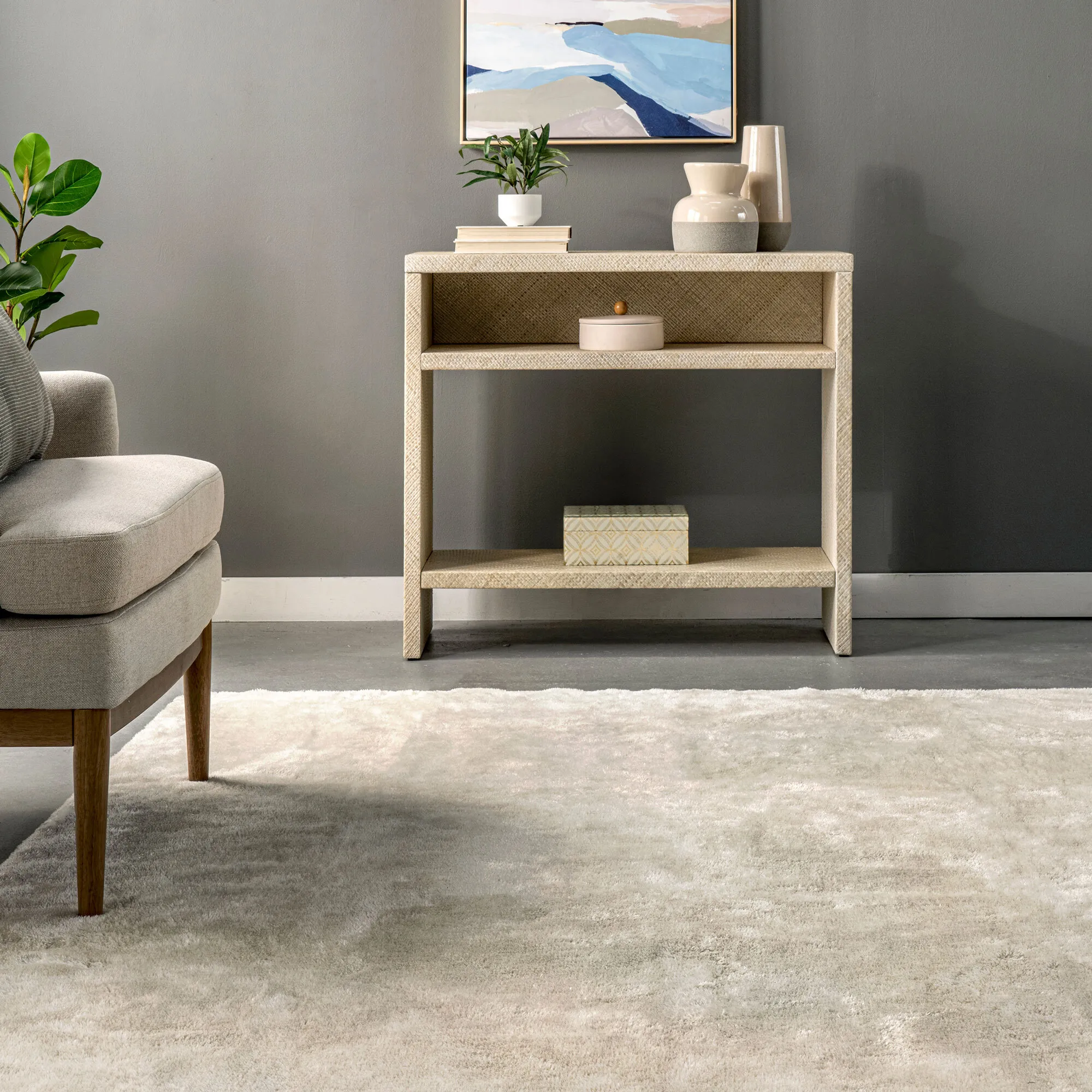 Large View Jones Washable Shaggy Rug