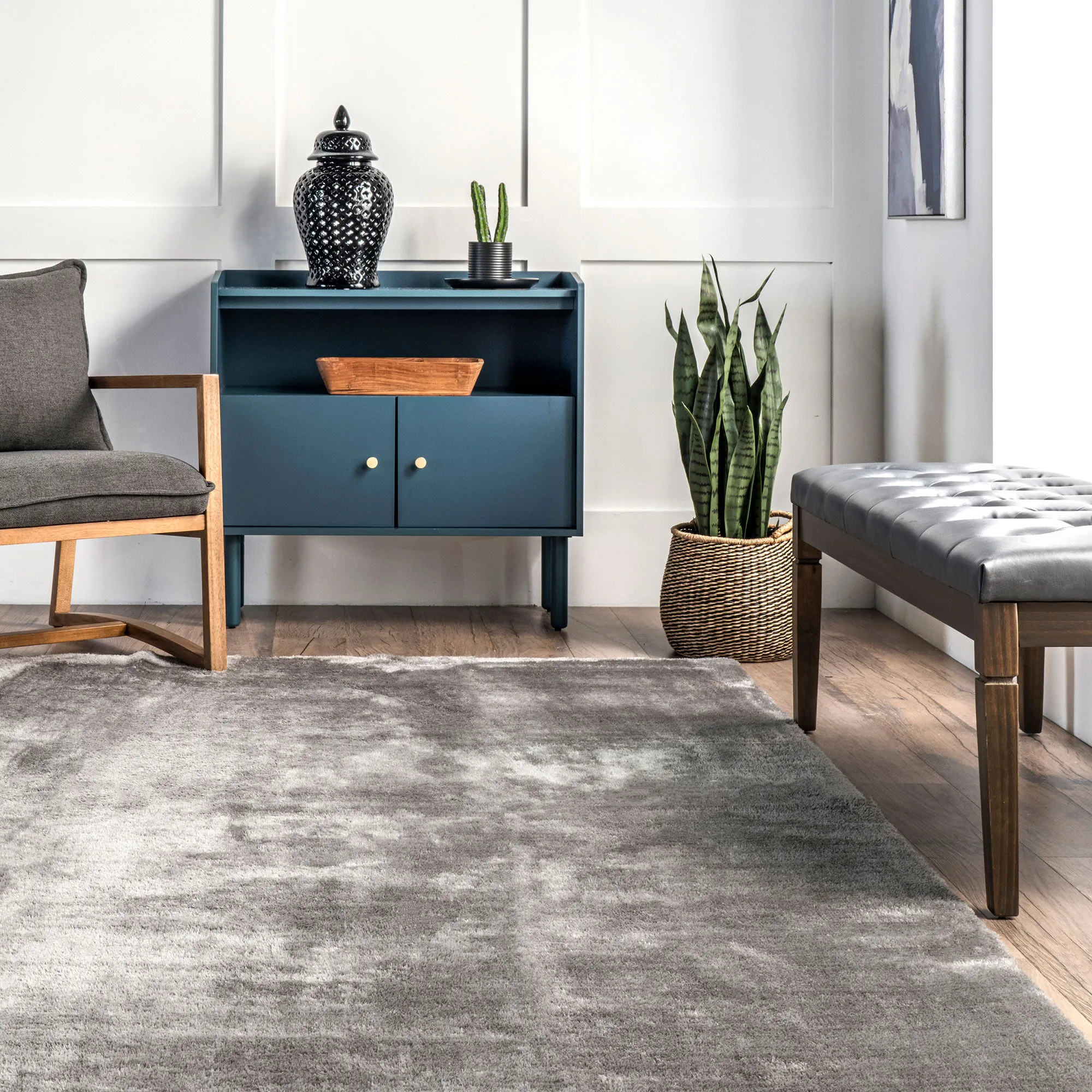 Jones Washable Shaggy Rug