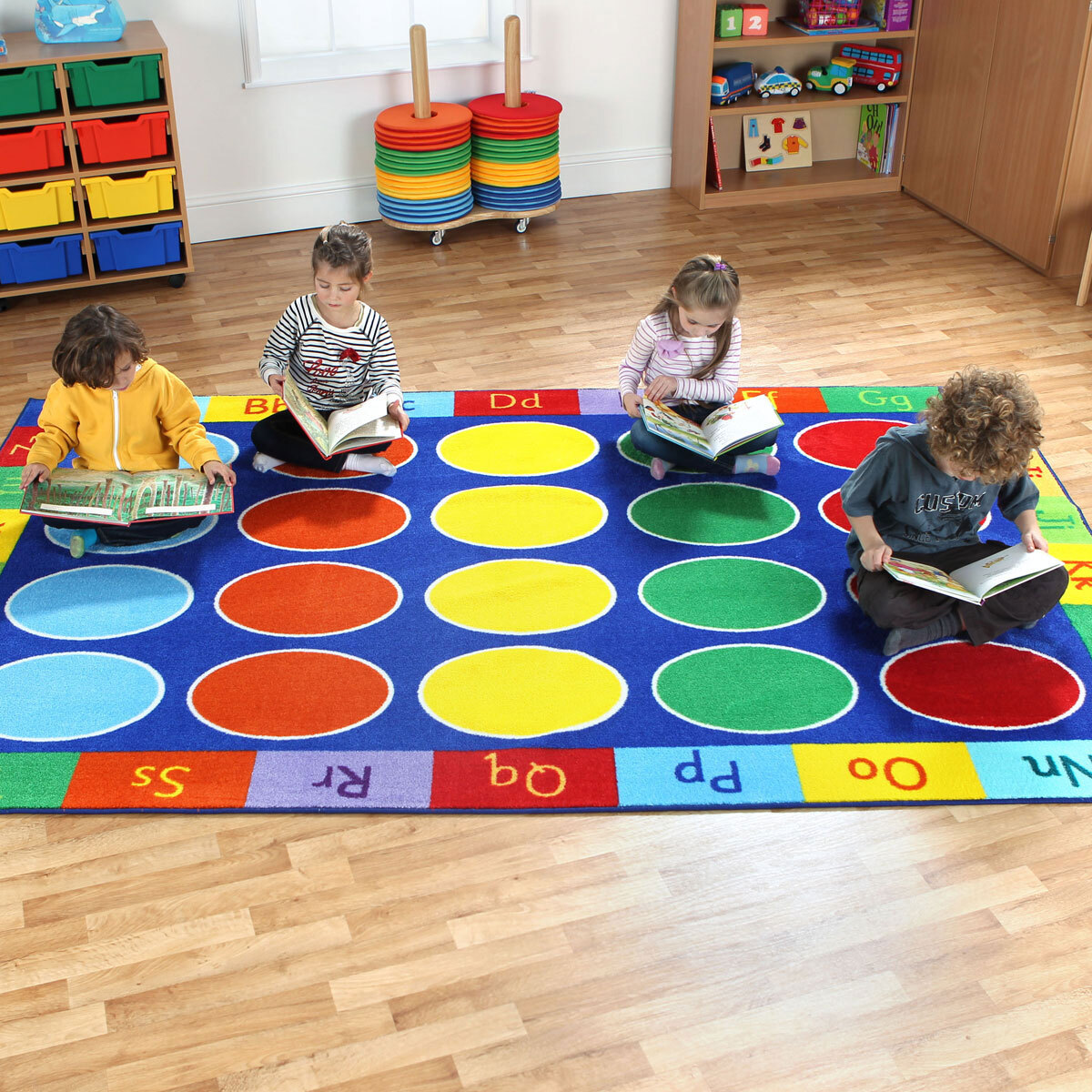 Kids Alphabet Placement Rug