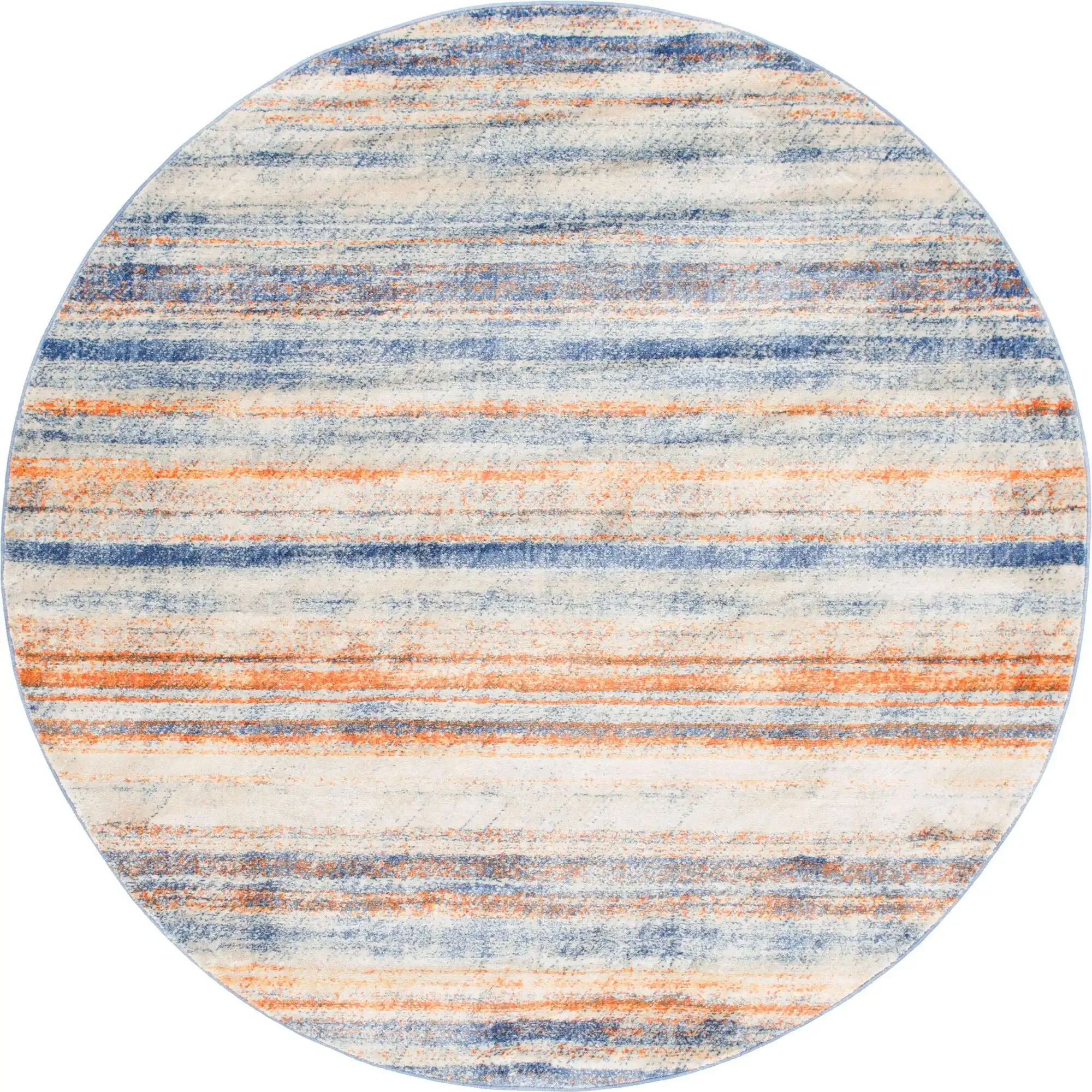 Large View Lisa Contemporary Striped Rug