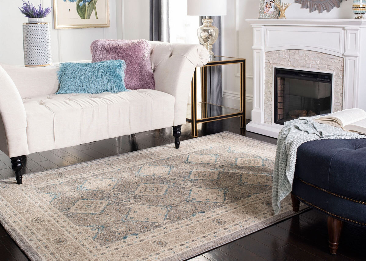 Large View London Classic Medallion Rug