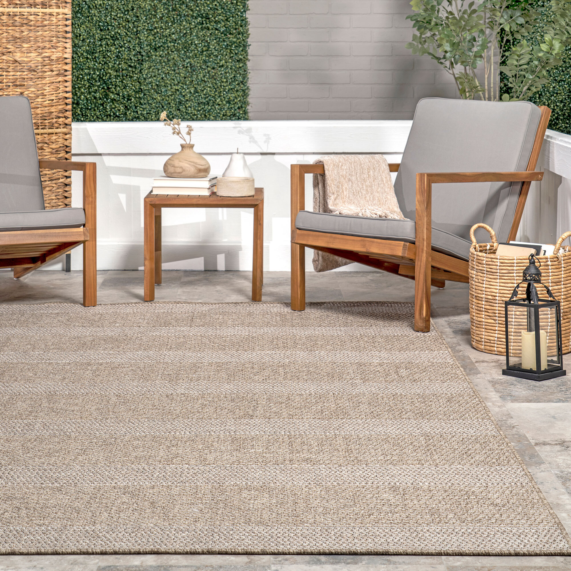 Large View Lotus Indoor/Outdoor Rug