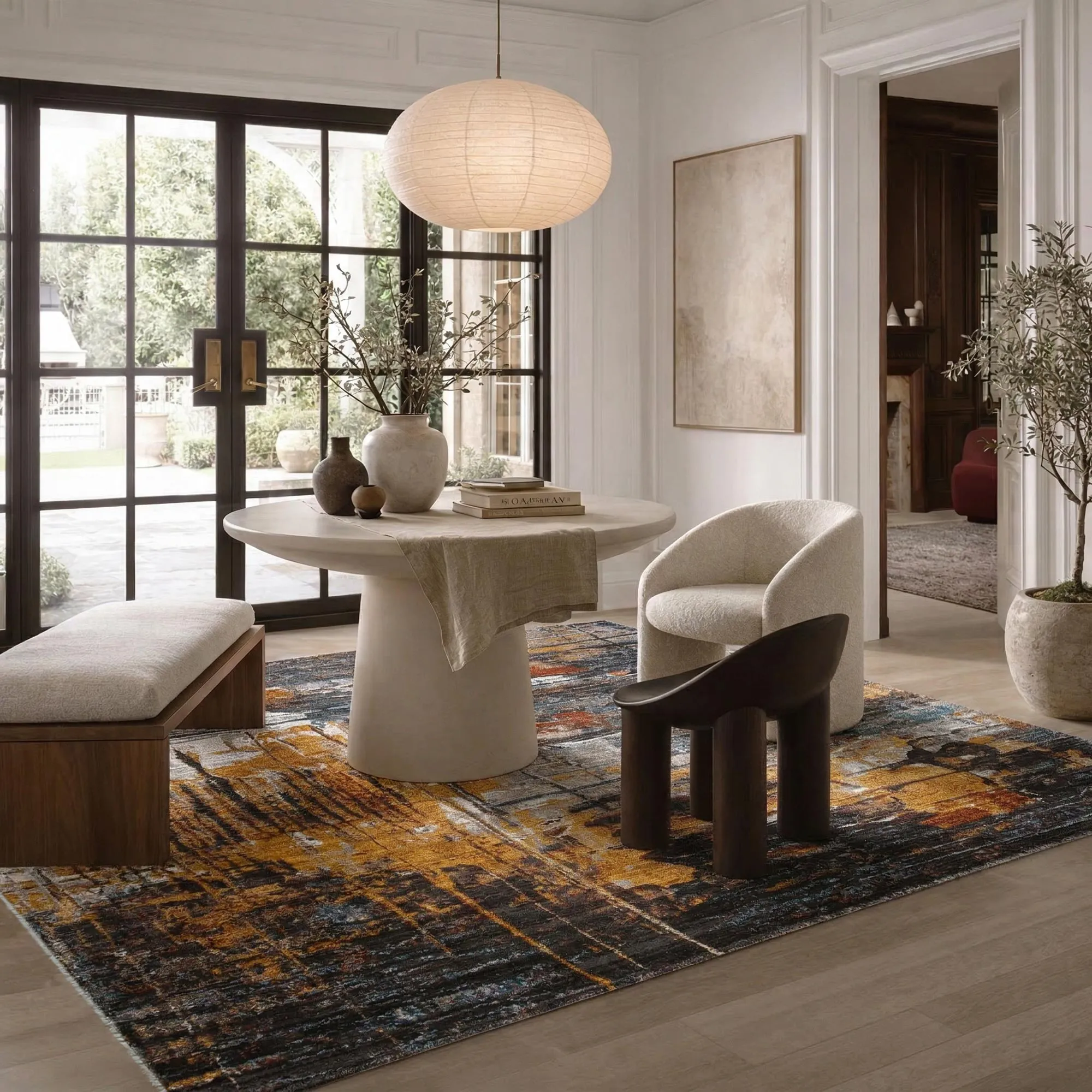 Lukas Modern Abstract Rug