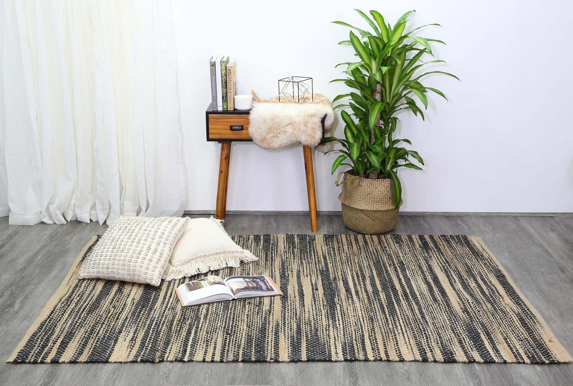Large View Mallorca Hand Woven Jute Rug