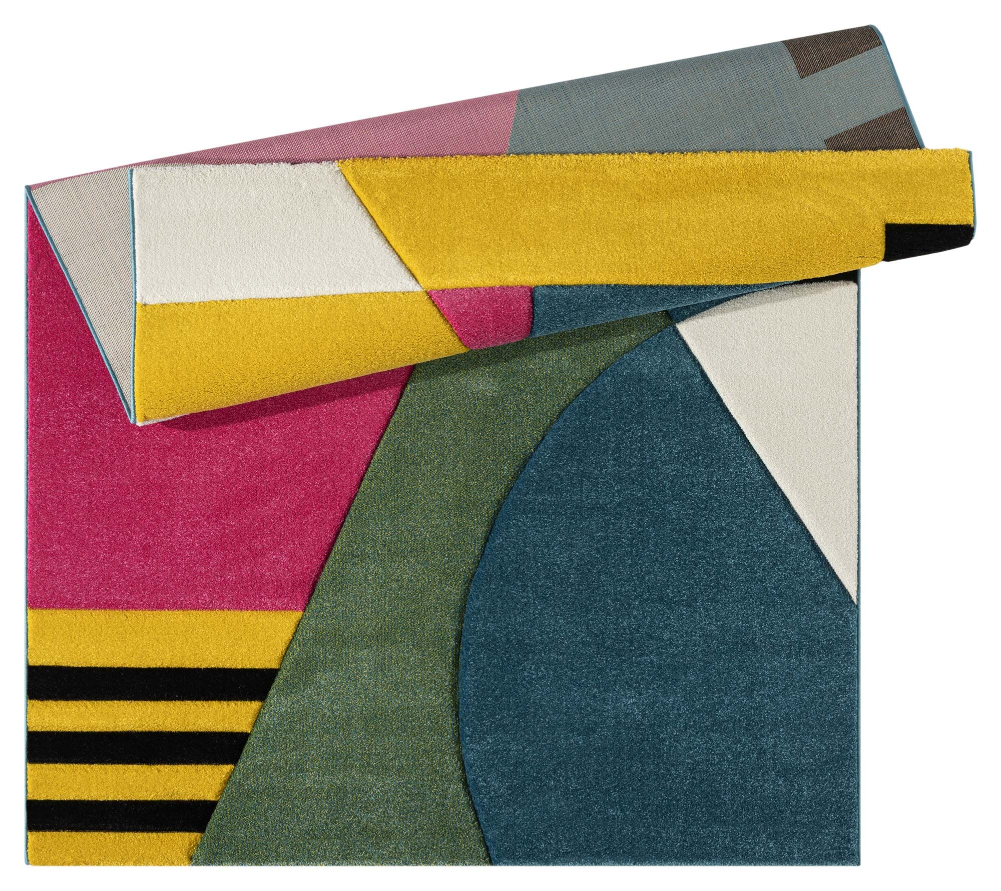 Large View Marvel Modern Geometric Rug