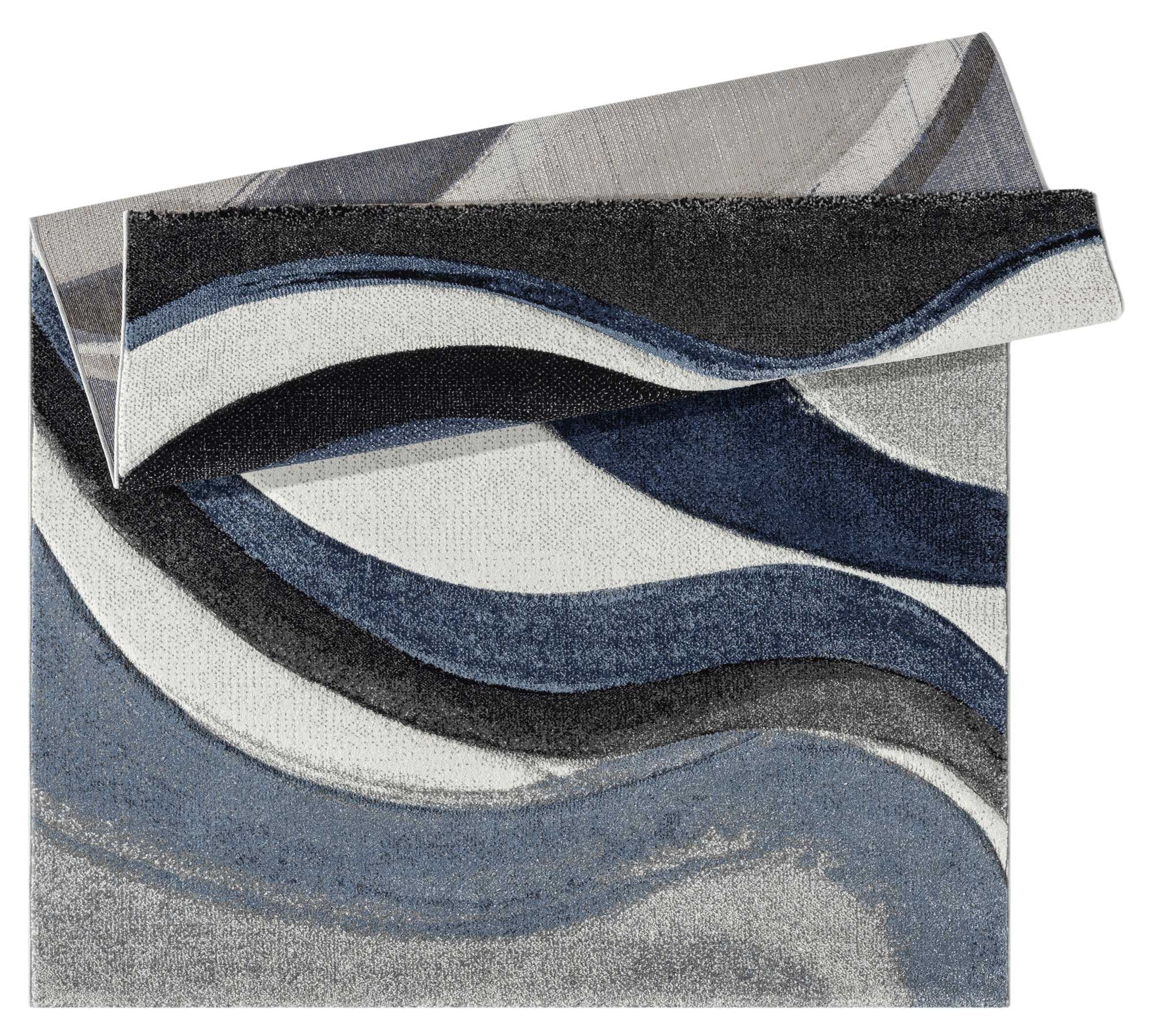 Large View Marvel Modern Wavy Rug