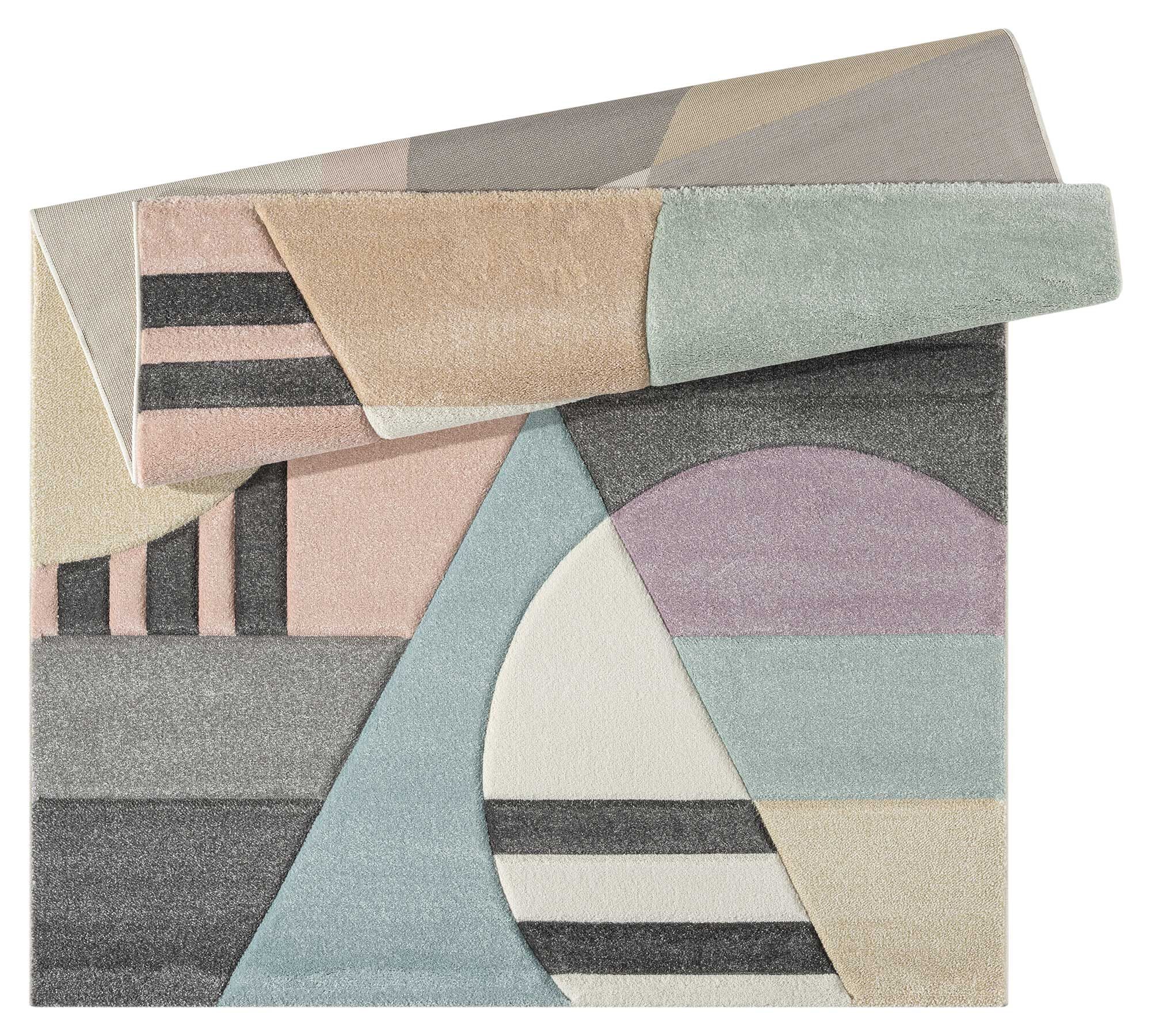 Large View Marvel Modern Geometric Rug
